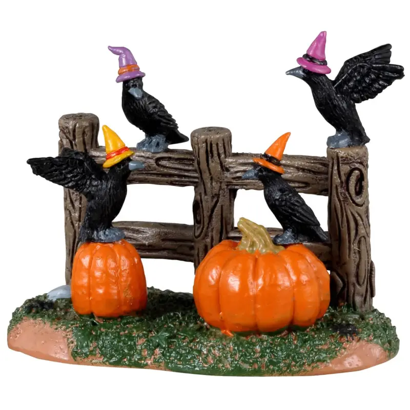 Lemax Spooky Town Halloween Crows #34077