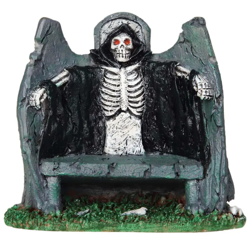 Lemax Spooky Town Reaper Bench #34068
