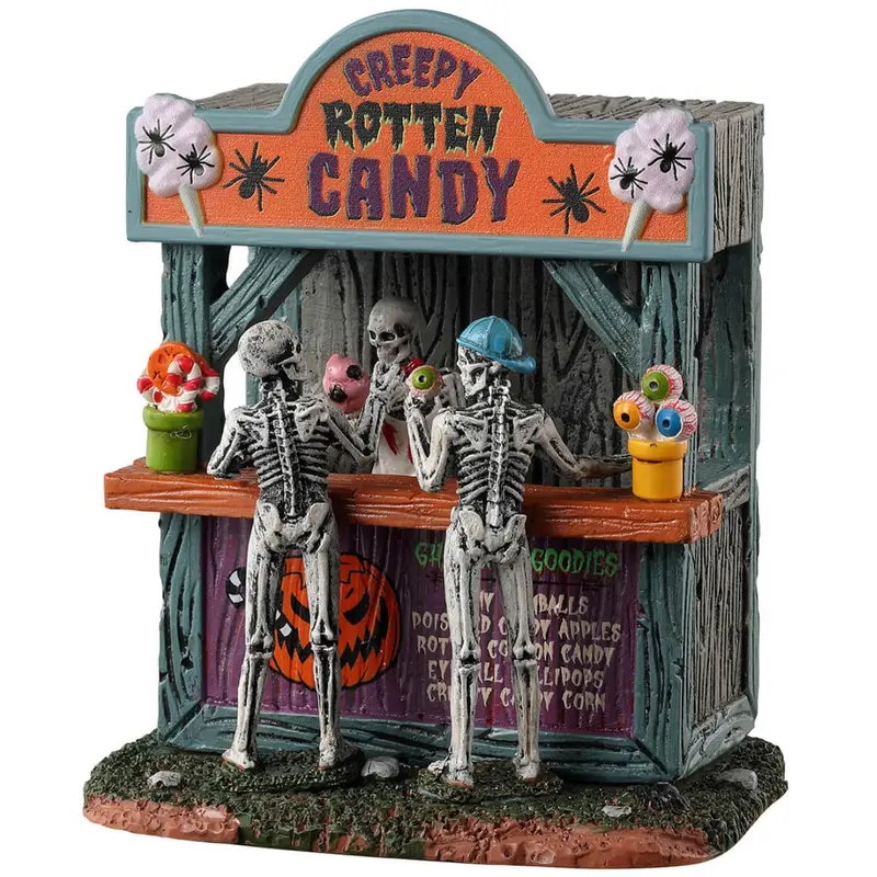 Lemax Spooky Town Rotten Candy Stand #33612
