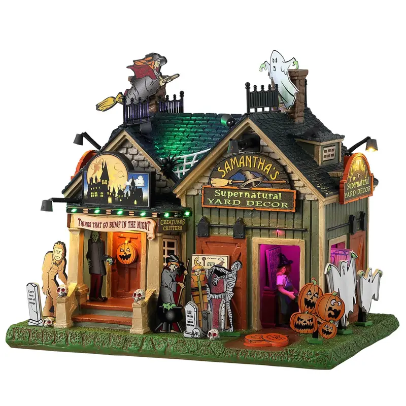 Lemax Spooky Town Samantha's Supernatural #35005