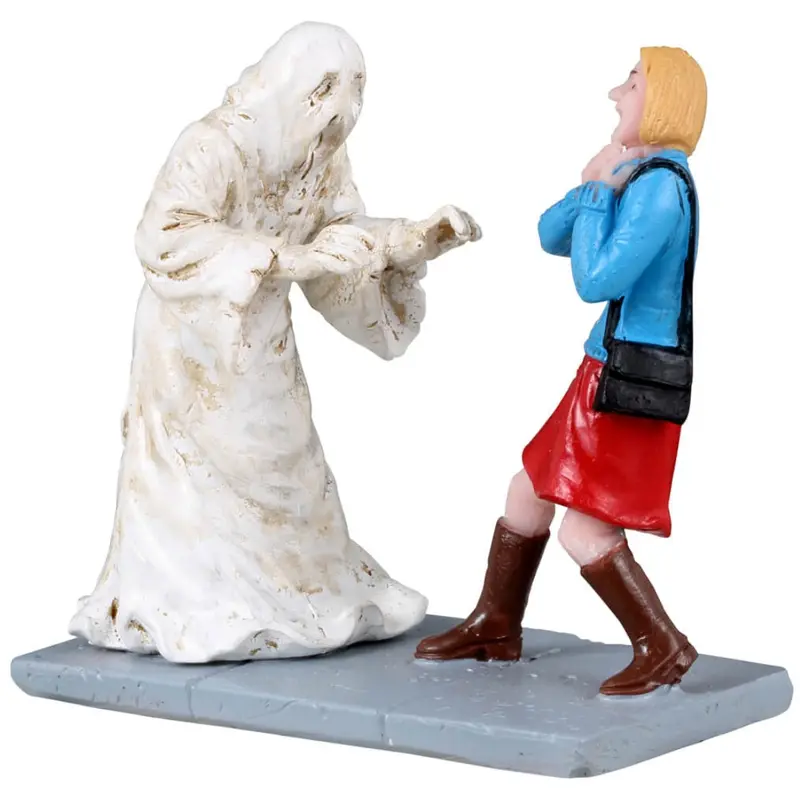 Lemax Spooky Town Scared Tenant #32197