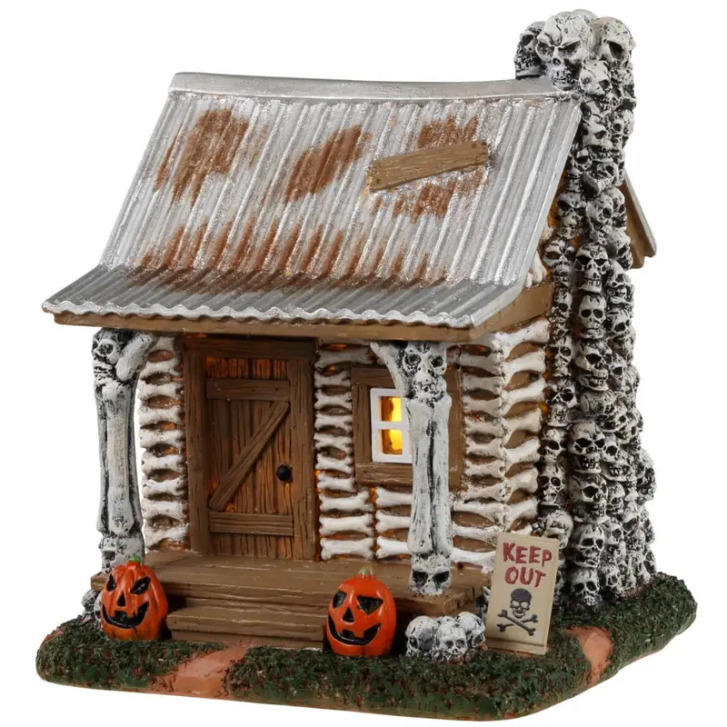 Lemax Spooky Town Skeleton Cottage #34081