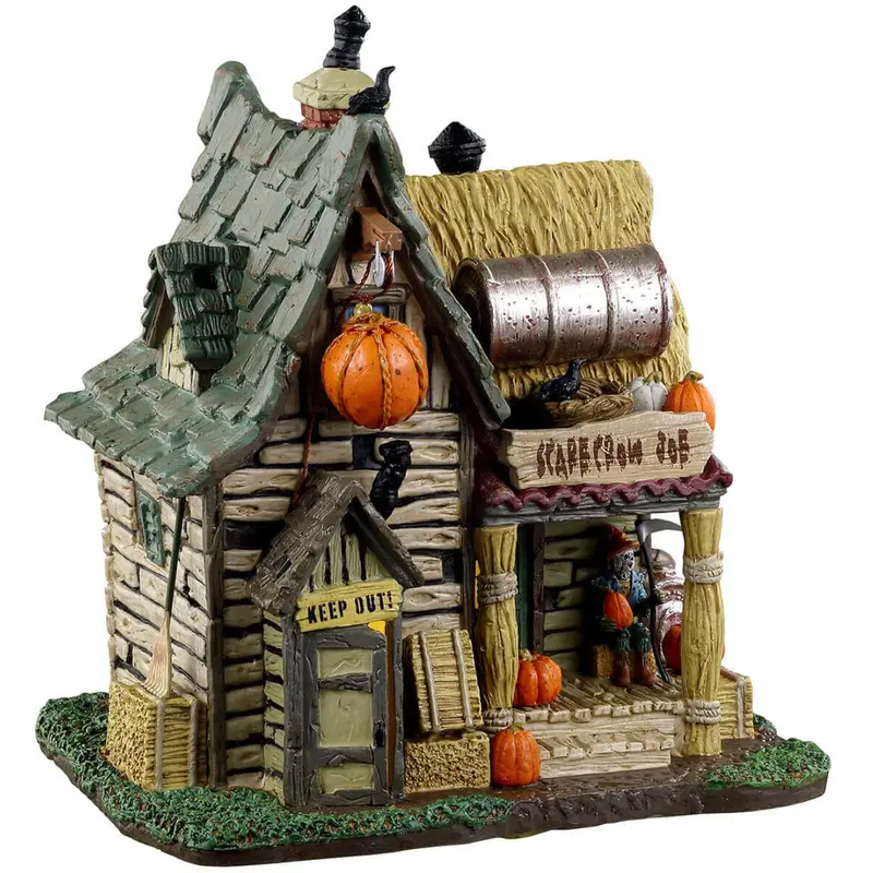 Lemax Spooky Town The Last Straw: House of the Scarecrow #35015