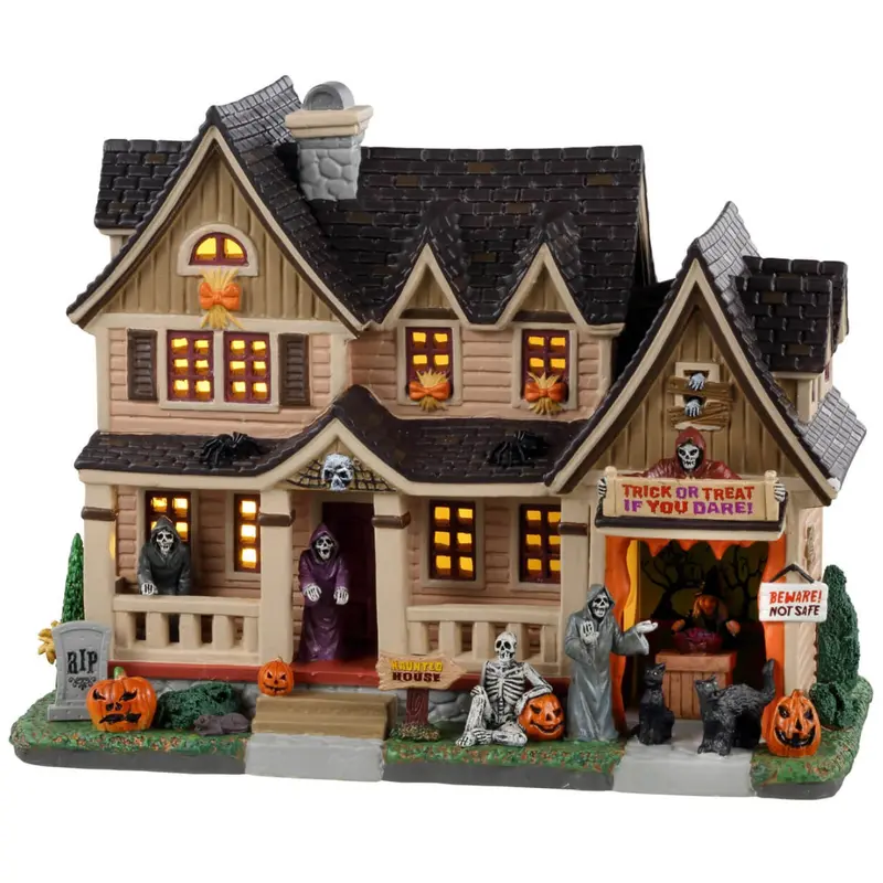 Lemax Spooky Town Trick or Treat, If You Dare #35007