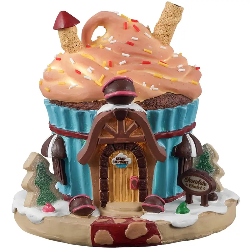 Lemax Sugar N Spice Table Piece: Chocolate Chalet #24961