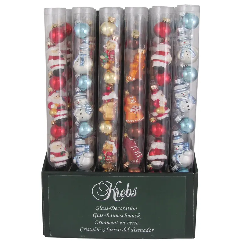 Mini Figurine Christmas Ornaments