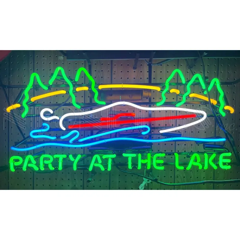 Neonetics Party at the Lake Neon Sign