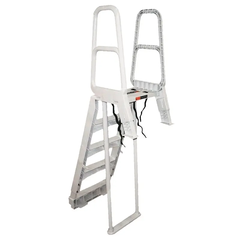 Smart Choice Comfort Incline Safety Pool Ladder for Above Ground Pools