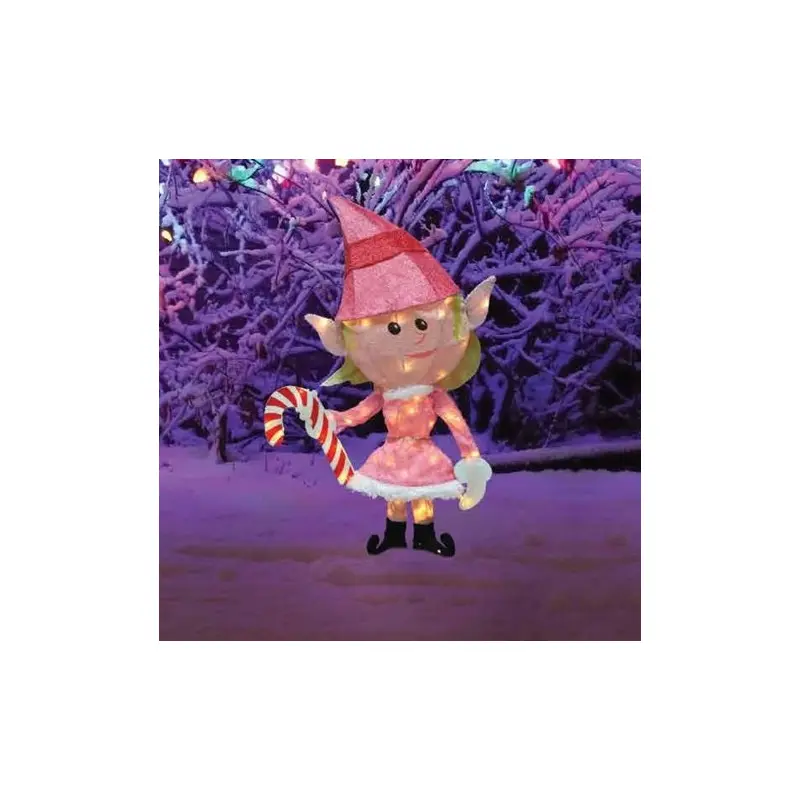 24" Girl Elf Lighted Holiday Decor from Rudolph the Red-Nosed Reindeer