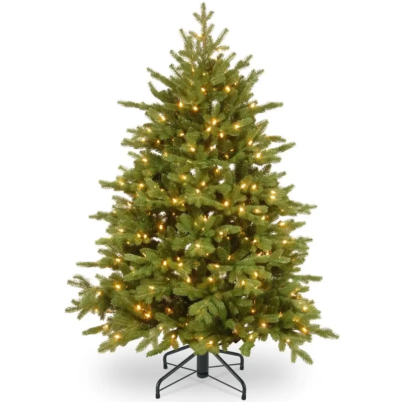 Amherst Fir 4.5' Dual Color LED PowerConnect Pre-Lit Artificial Christmas Tree