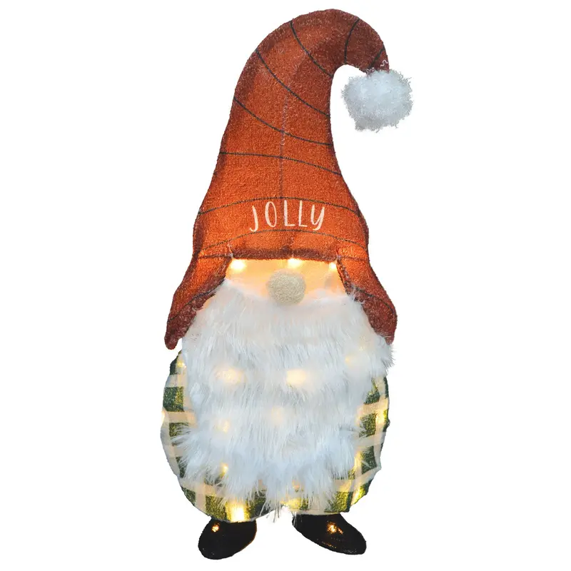 20" LED Gnome Outdoor Yard Decor