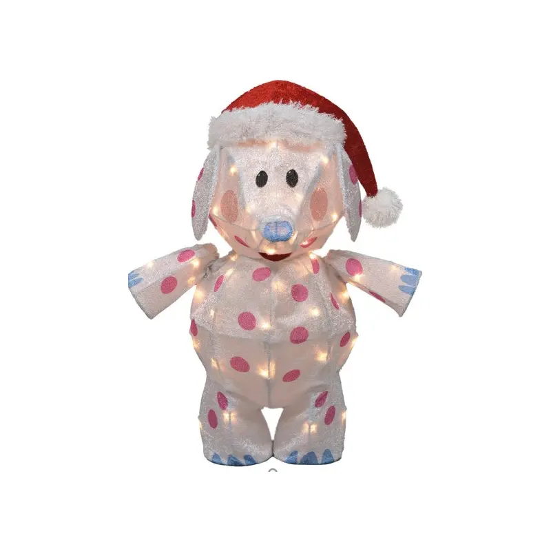 24" Misfit Elephant Christmas Yard Decoration