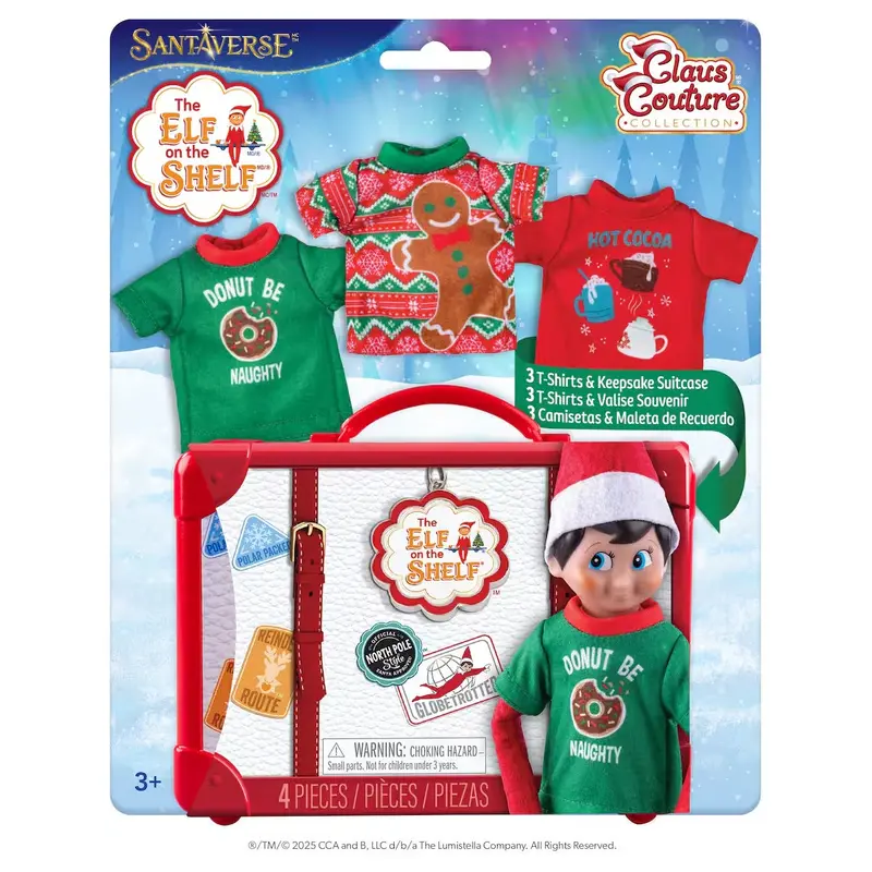 Claus Couture Collection Festive Fun T-Shirt Set