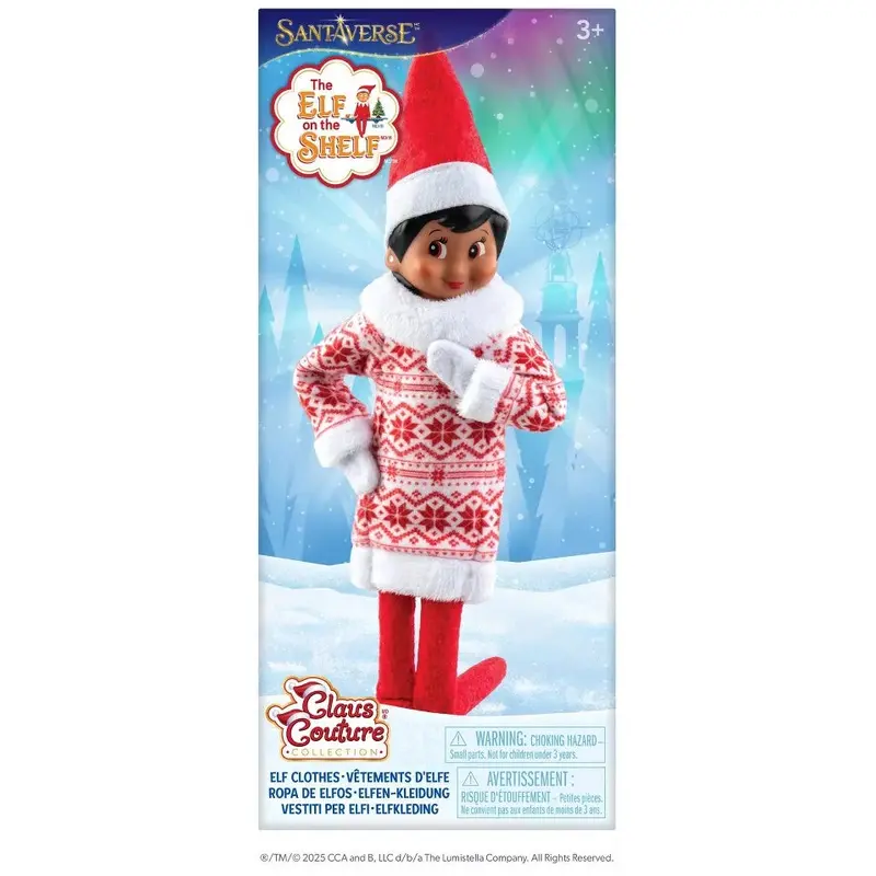 Claus Couture Collection Snowflake Sweetie Dress