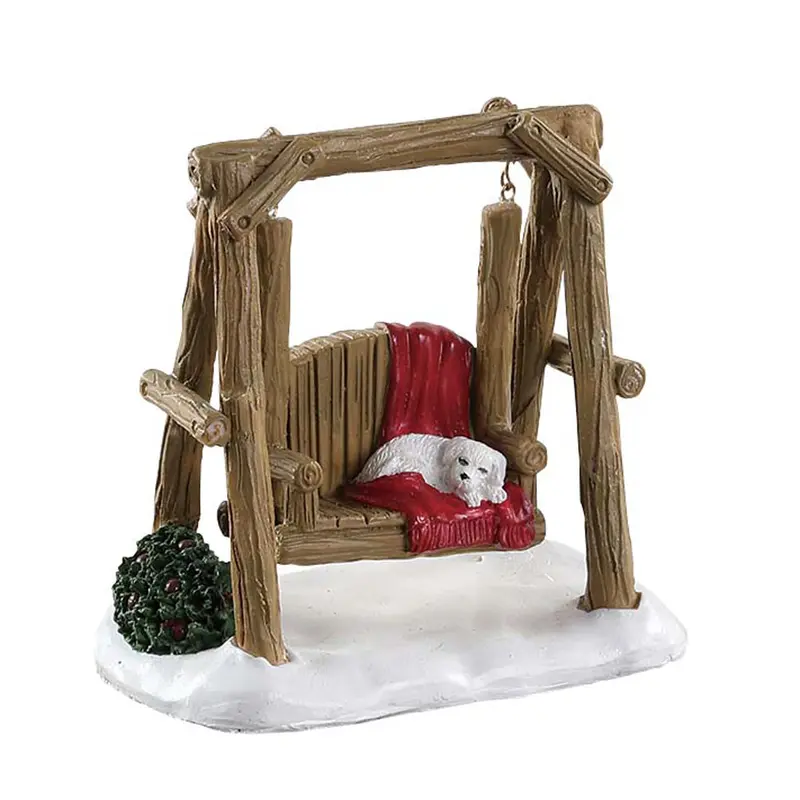 Lemax General Collectibles Accessory: Rustic Log Swing #84363