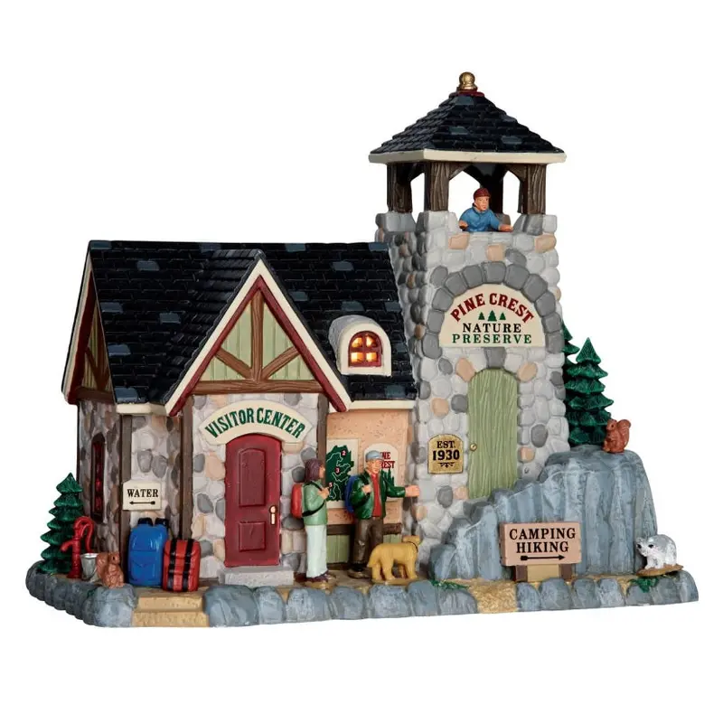 Lemax Vail Village Lighted Building: Pine Crest Nature Preserve #65118