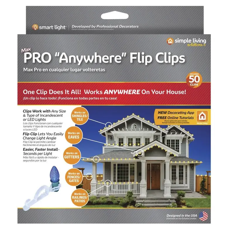 Pro "Anywhere" Flip Clips (50-Pack)