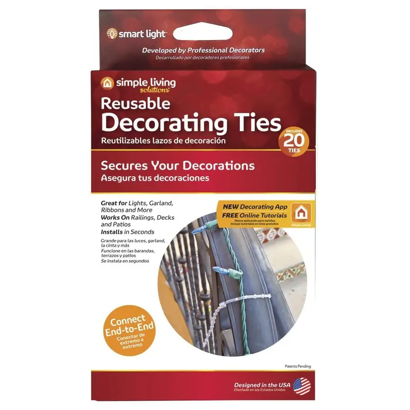 Reusable Decorating Ties (20-Pack)