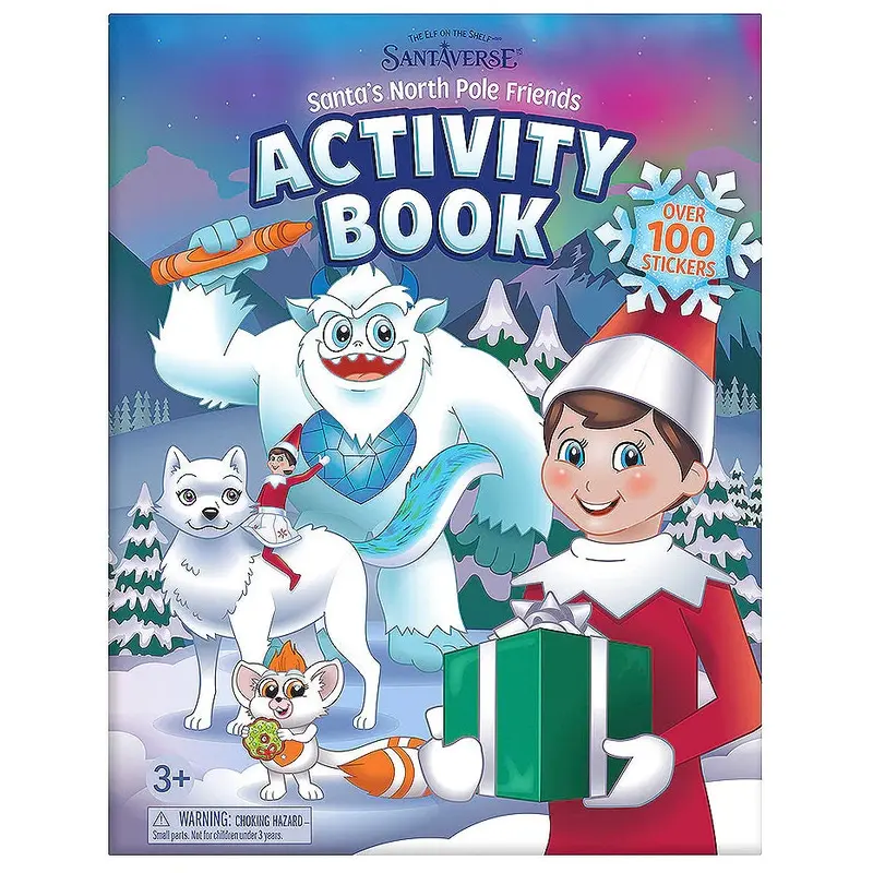 Santaverse Santas North Pole Friends Activity Book