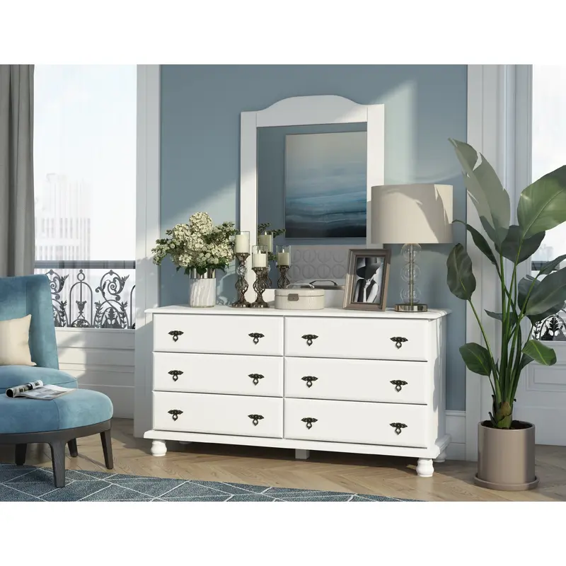 100% Solid Wood Kyle Double Dresser