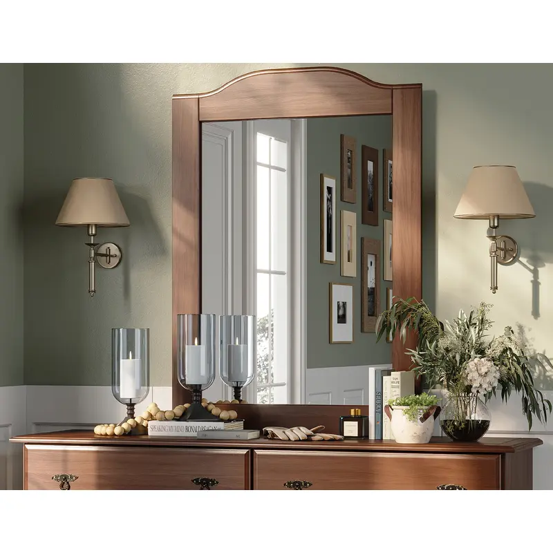 100% Solid Wood Kyle Frame Mirror