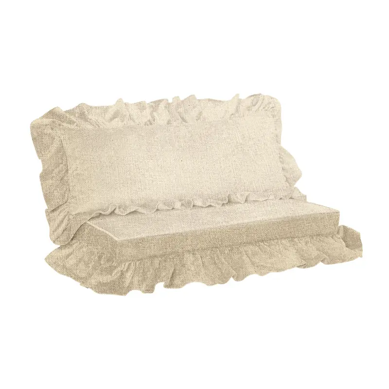 RulaerCustom Lace Bench Cushions and Lace Pillows