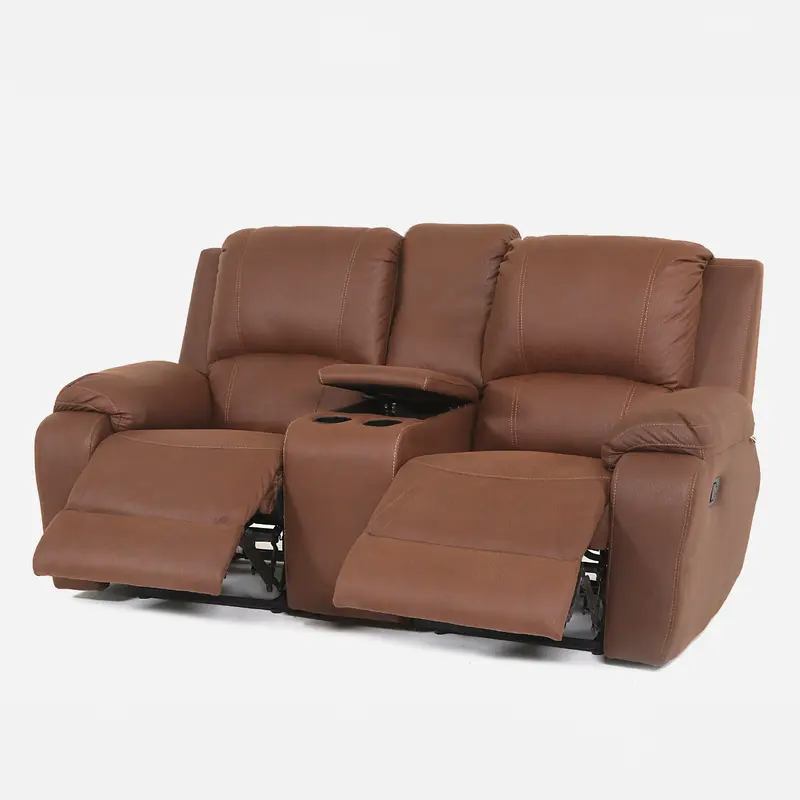 2 Division 2Act + Consol Recliner Paloma Brown