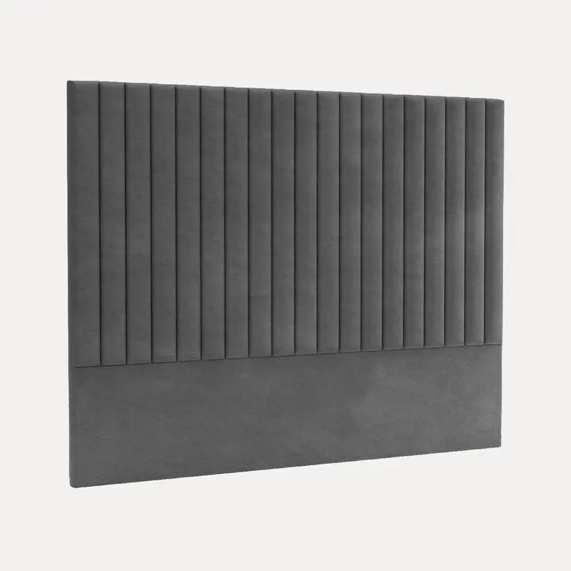Headboard Sirius King - Excalibur Grey Velvet