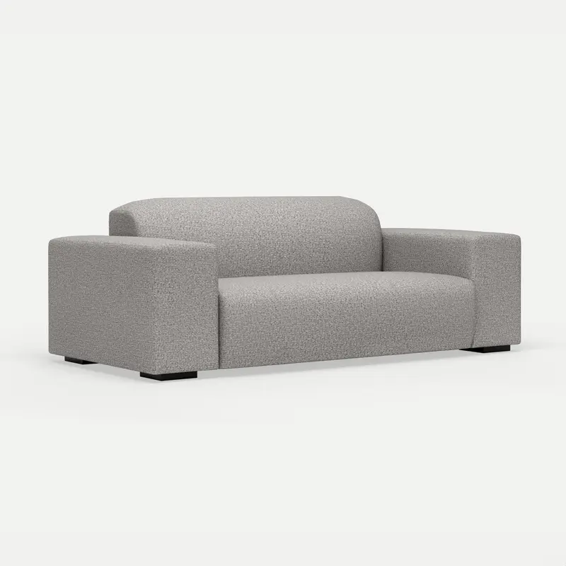 2 Seater Couch Kuba Grey