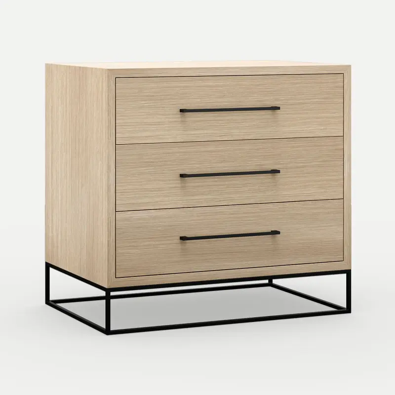 3 Drawer Server Thora Oak Clear Finish