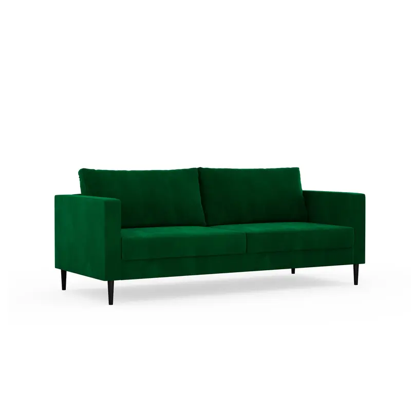3 Seater Couch Carina Forest Green