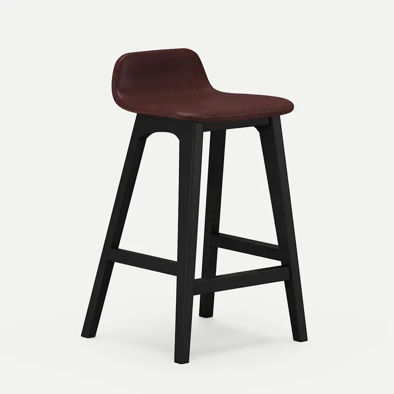 Bar Stool Tonno Sigar Brown Premium Leather