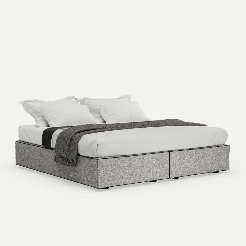 Bed Base Penelope King - Grizzle Grey