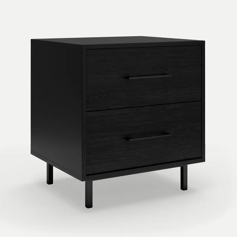 Bedside Pedestal Simi Intense black