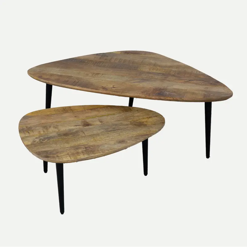 Coffee Table Set Peyton Brown