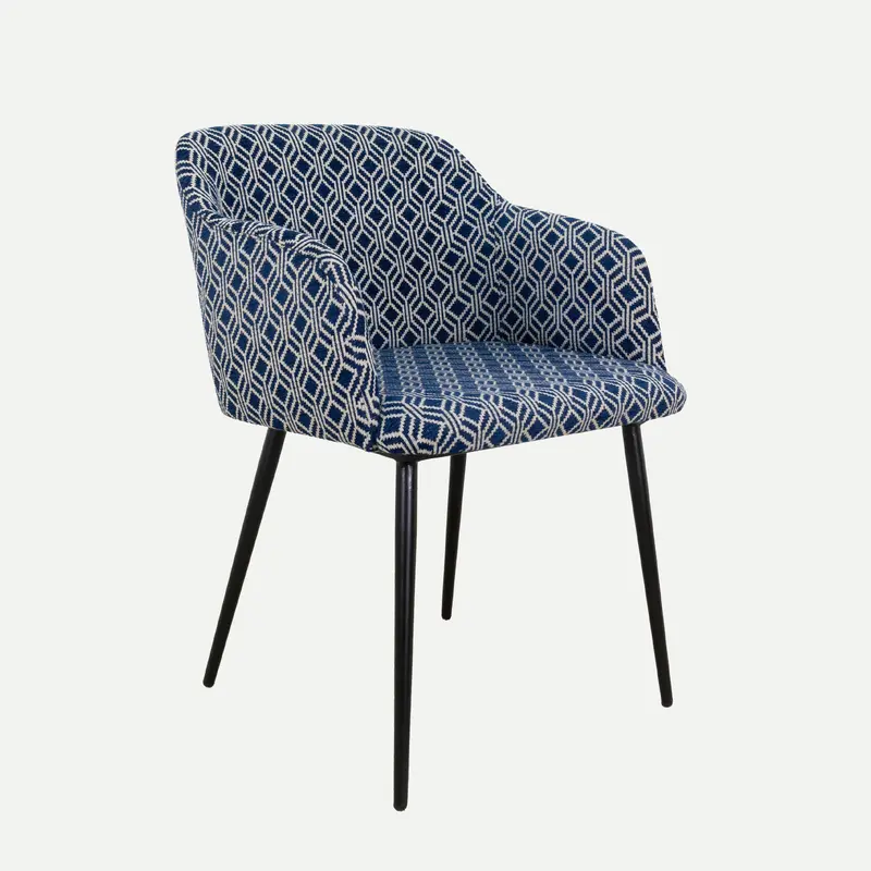 Dining Chair Eliana Navy Blue