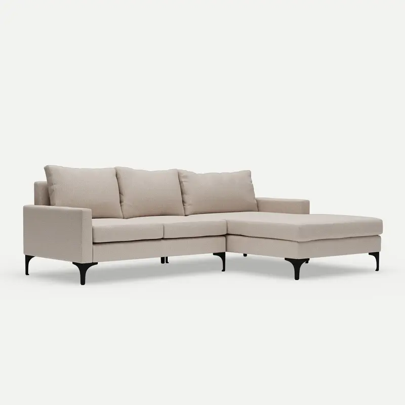 L-Shaped Couch Urban Ivory