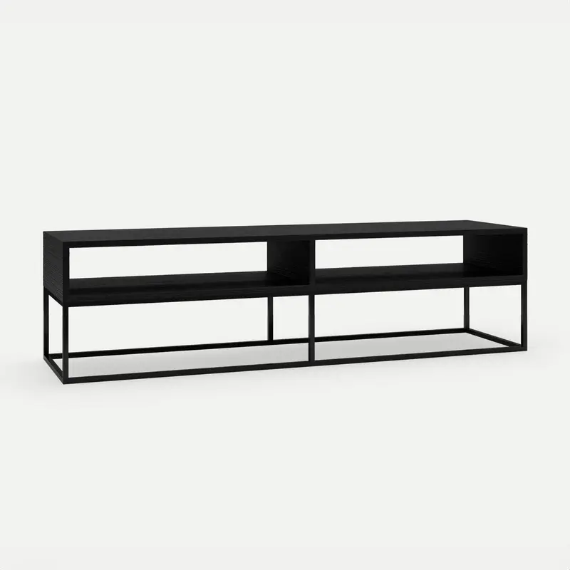 TV Cabinet Hill Jet Black