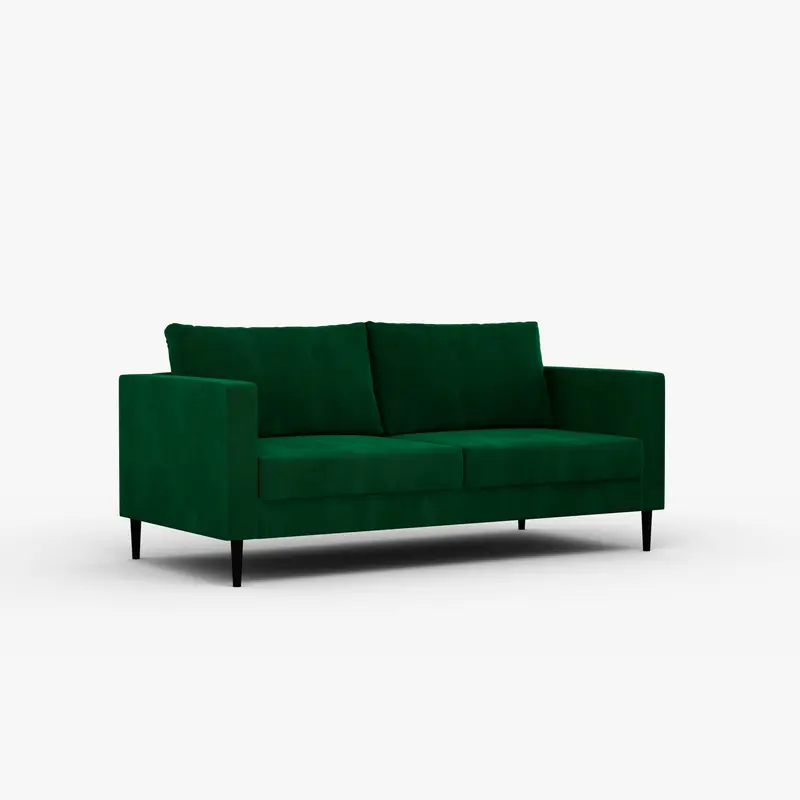 2 Seater Couch Carina Forest Green