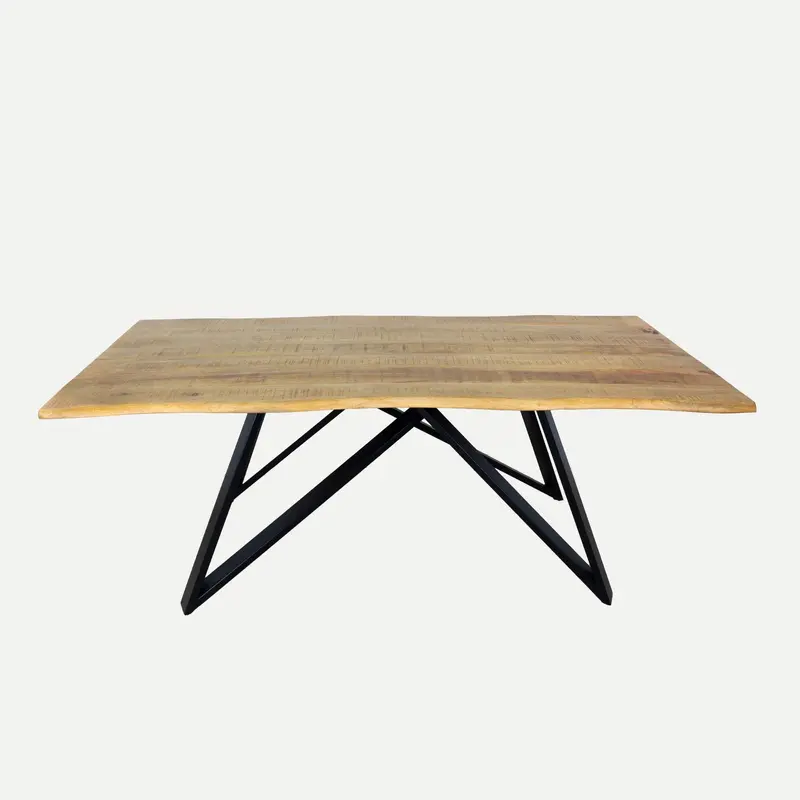 6-8 Seater Dining Table Tara Live Edge