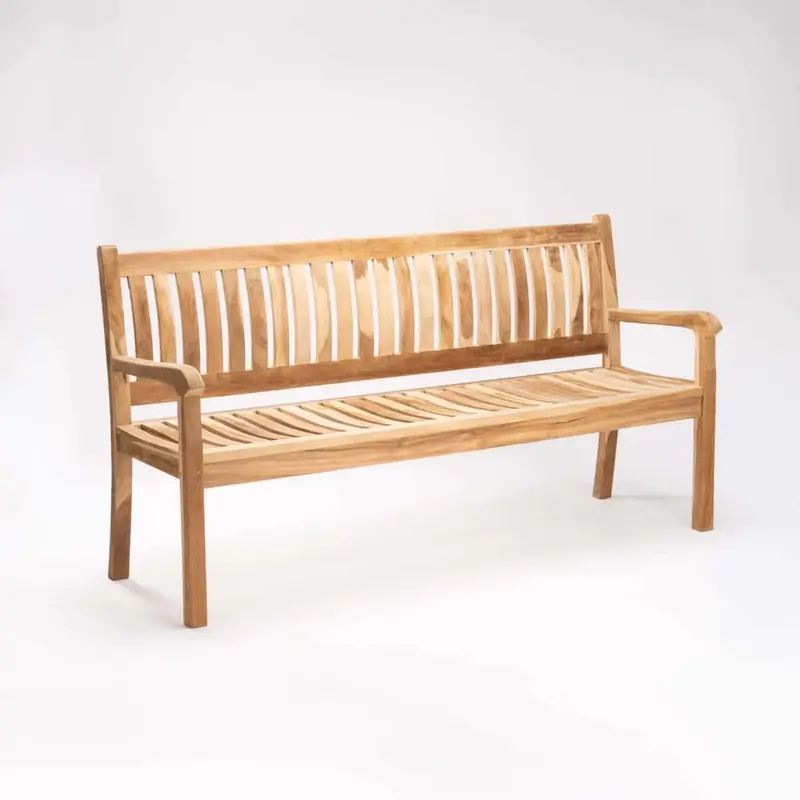 BEAUFORT TEAK 3 SEATER BENCH