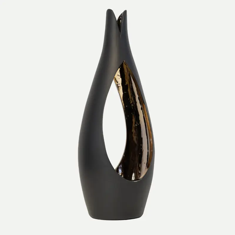 Candle Holder Harper Medium Black