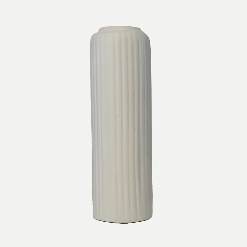Ceramic Column Stella Large White