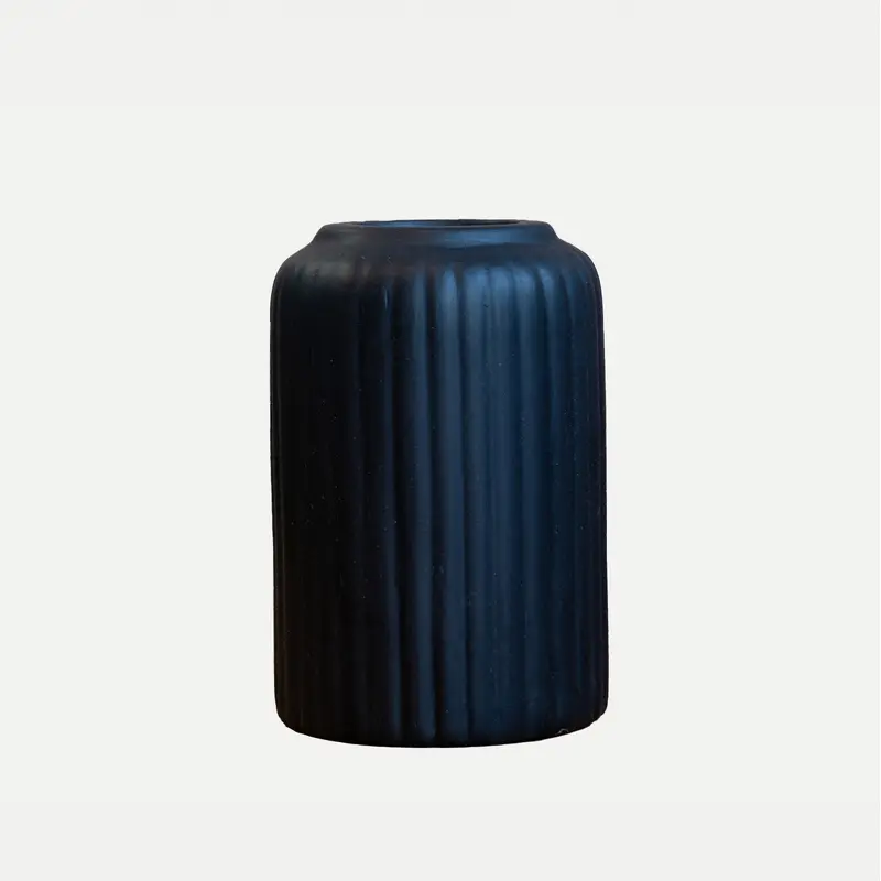 Ceramic Column Stella Small Black