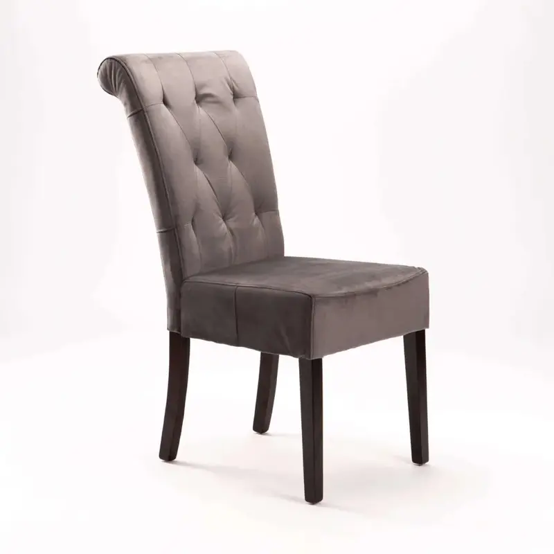 CHESTERFIELD VELVET DINING CHAIR