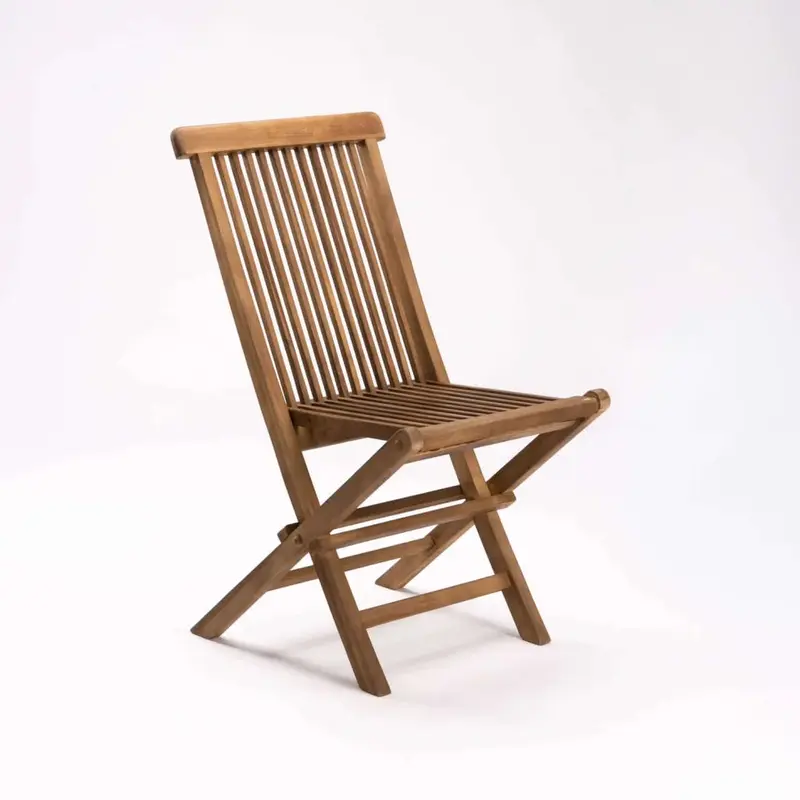 INDO TEAK FOLDING CHAIR