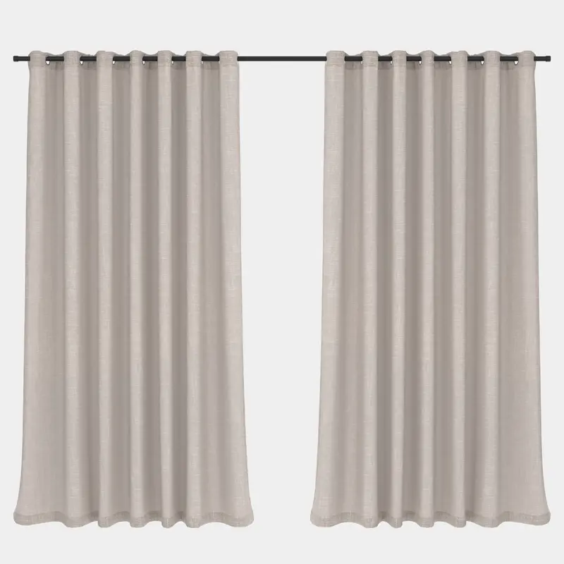 Sheer Curtain Eyelet Ivory  230 x 218cm