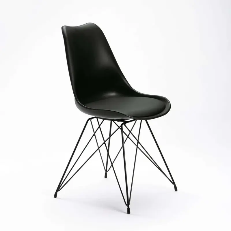 ELIA BLACK LEG DINING CHAIR