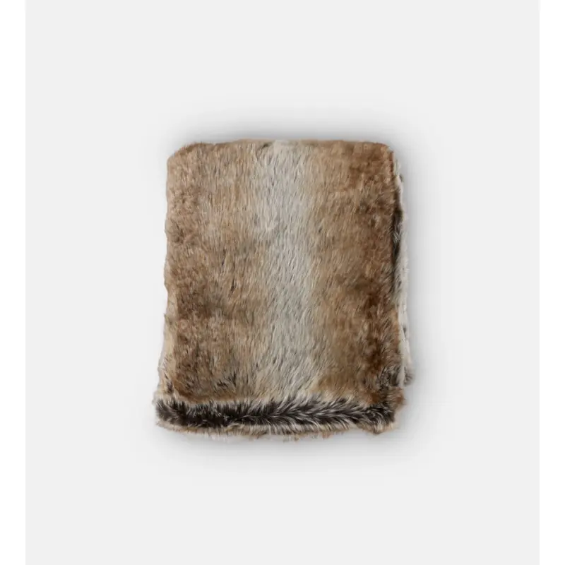 Alyssa faux fur throw