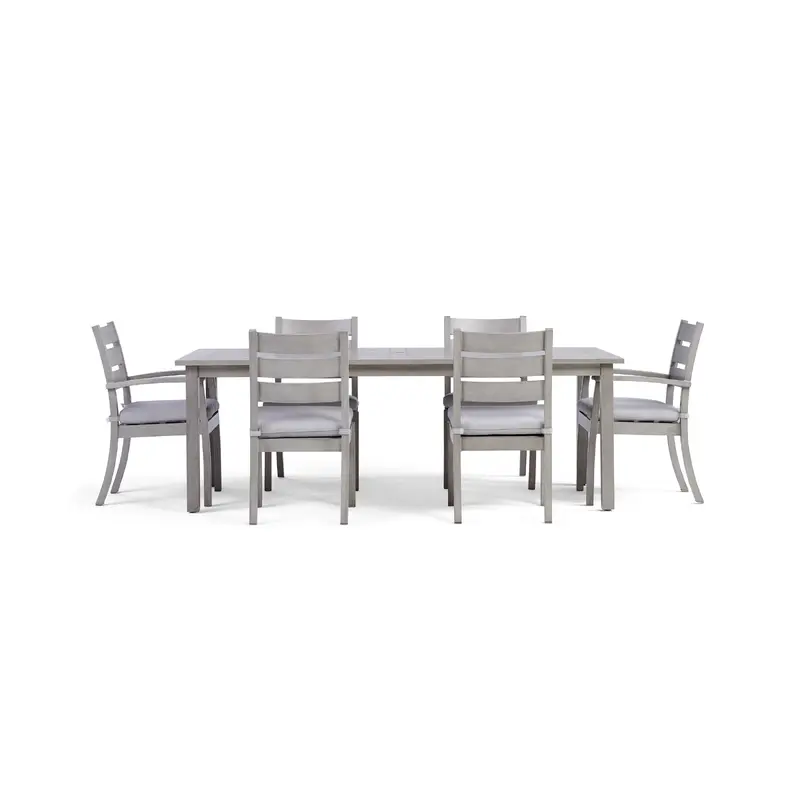 Eden 7 Piece Rectangular Dining Set